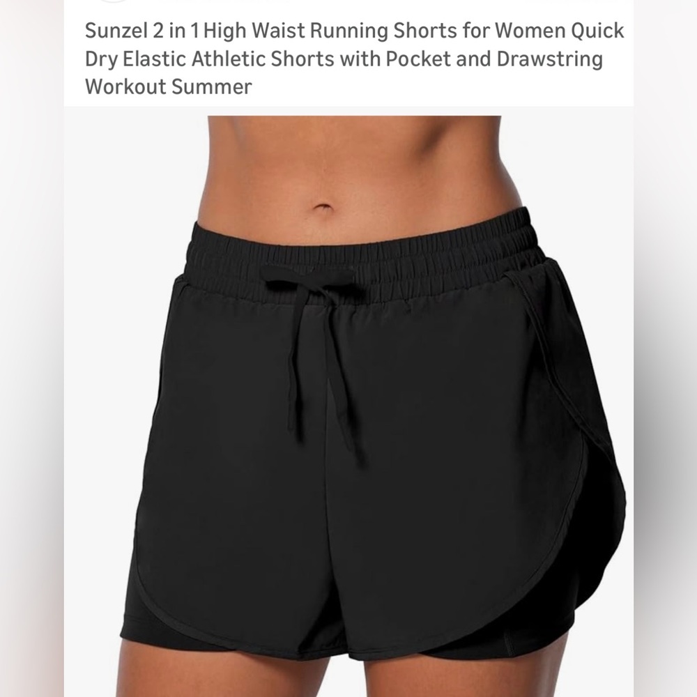 Teal Athletic Shorts with Drawstring